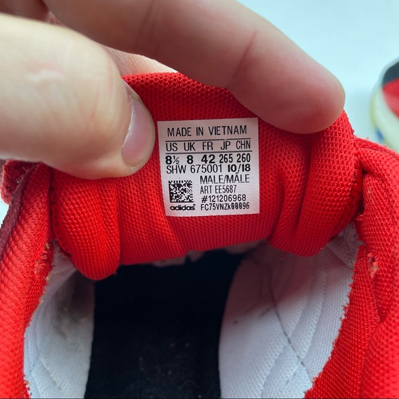 ADIDAS TRESC RUN ASTERISK ACTIVE RED BOOST - Picture 6 of 8